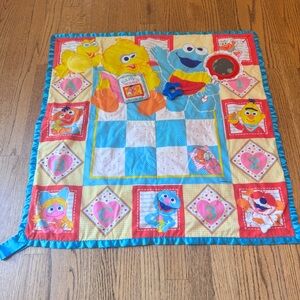 Playskool‎ baby Sesame Street big bird Cookie Monster play mat